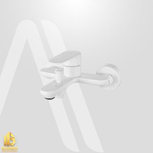 شیرحمام البرز روز مدل ونتو (Vento) رنگ سفید